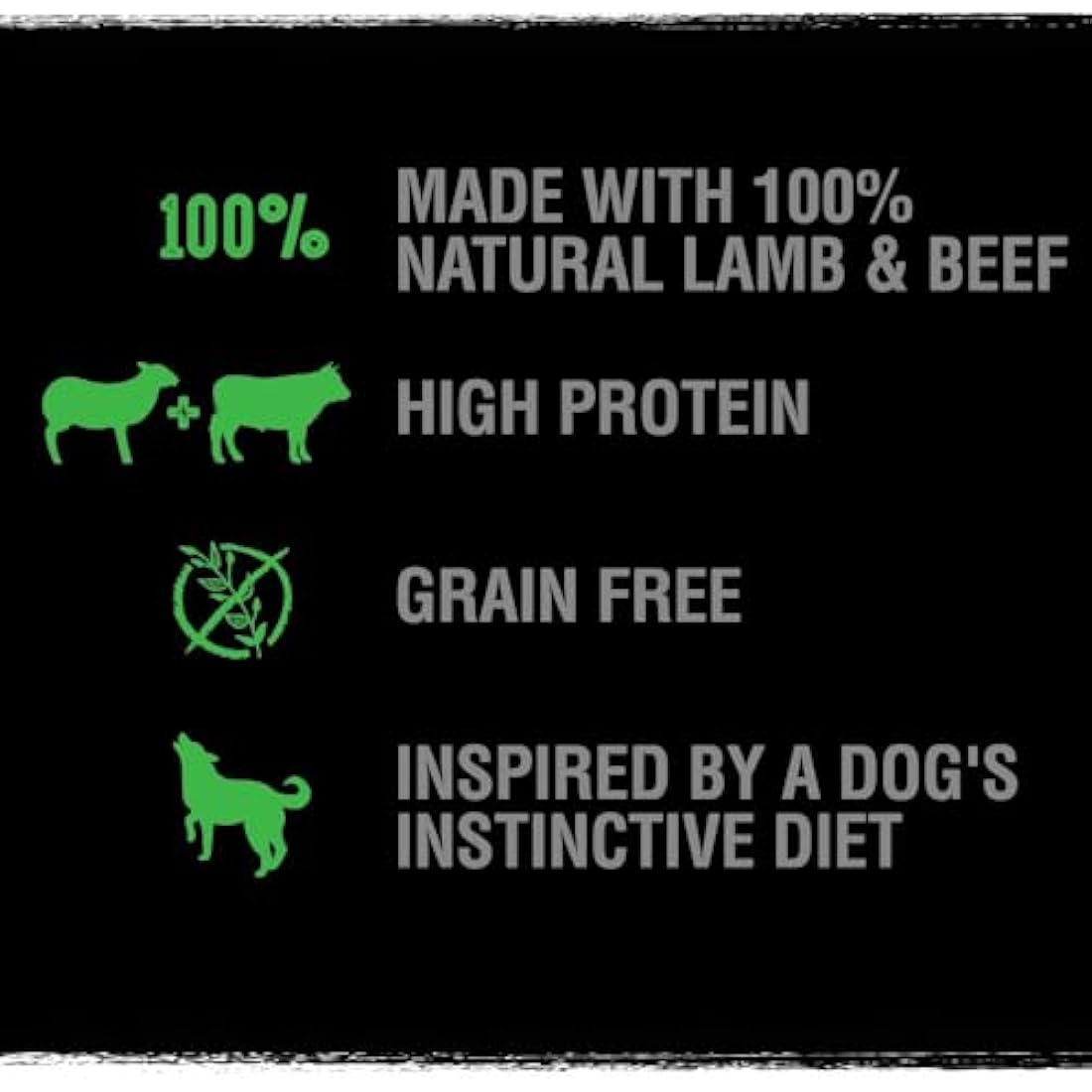 Crave Lamb & Beef 3 x 2.8 kg Bags, Premium Adult Dry Dog Food with high Protein, Grain-free
