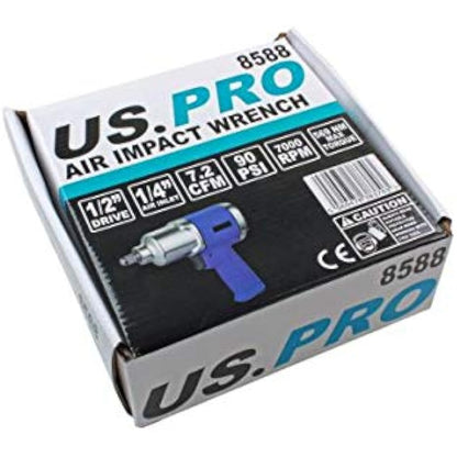 US PRO 1/2" Air Impact Wrench Gun Torque 569NM 420ft/lb 8588