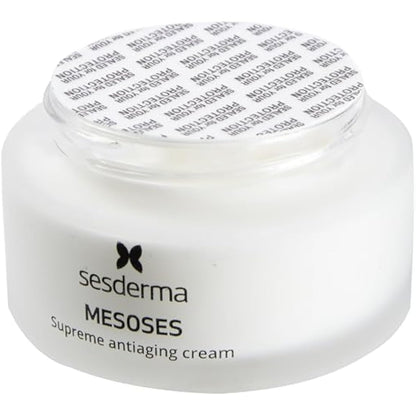 Sesderma Mesoses – Supreme Anti-Aging Cream – Anti-Wrinkle Face Cream – Hyaluronic Acid – Day & Night Facial Cream – 50 ml
