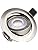 10X Sanlumia LED Tilt Ultra Slim Spotlight, Round Recessed Ceiling Downlight, 5W 450lm, 6400K Cool White, Satin Nickel Finish