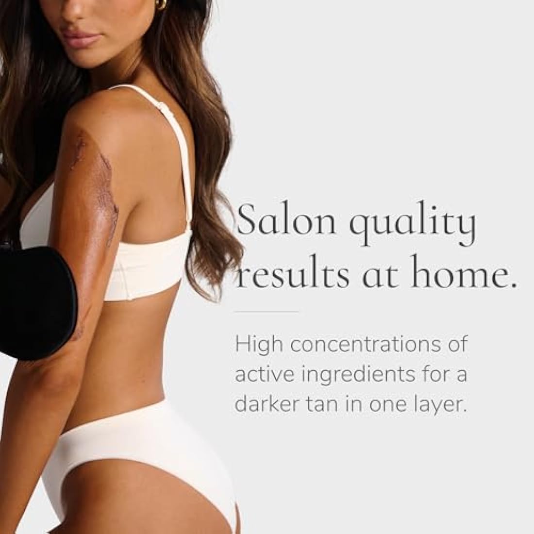 Loving Tan Deluxe Bronzing Mousse, Medium - Streak Free, Natural looking, Professional Strength Sunless Tanner - Up to 5 Self Tan Applications per Bottle, Cruelty Free, Naturally Derived DHA - 120ml