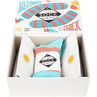 Green Brothers Games | The Sock Game | Board Game | Ages 8+ | 2+ Players | 5-30 Minutes Playing Time