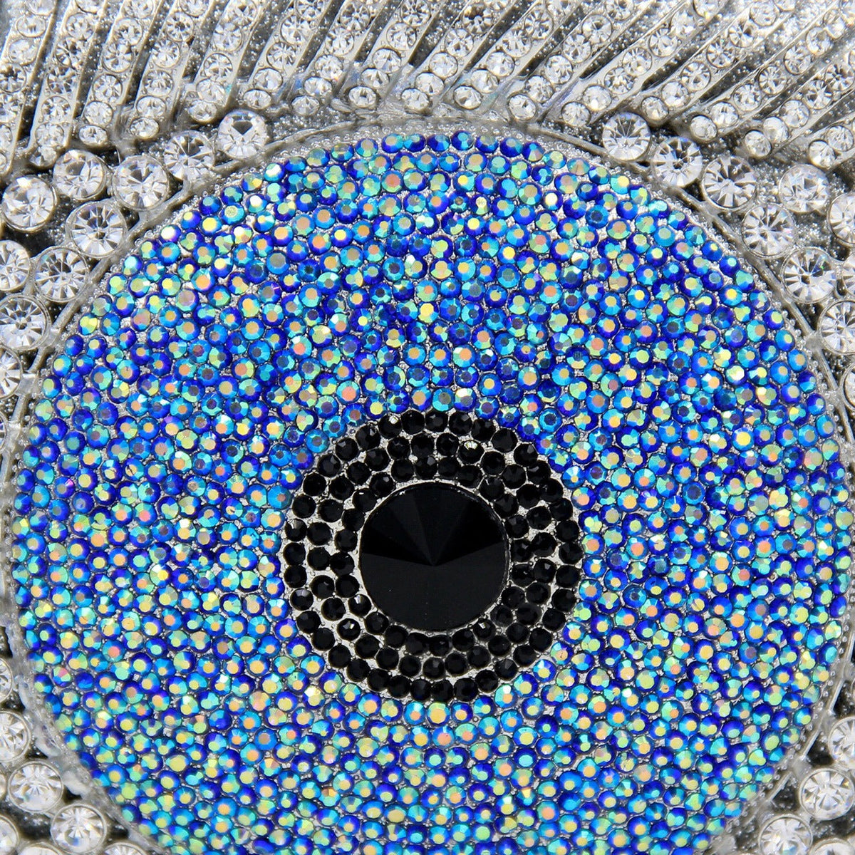 Women's bag eye diamond evening bag
