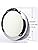 IMVSINCERE Chrome Modern Round Bahtroom Ceiling Light Home LED 18W Waterproof IP44 Glass Flush Ceiling Lights, 31cm, Natural White 4000K, 1360LM, Lighting for Bathroom, Kitchen, Bedroom,Balcony