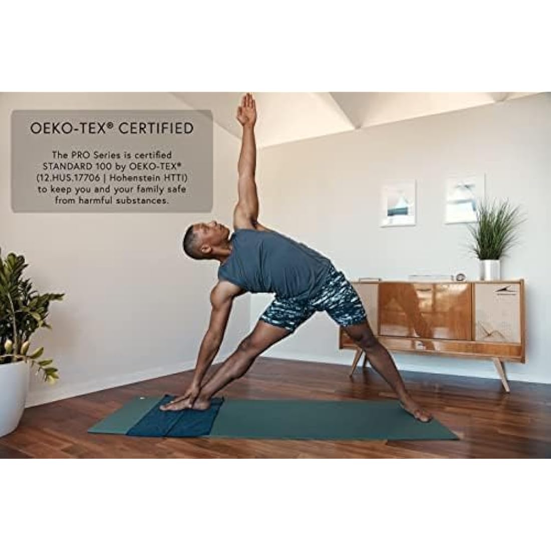 Manduka PRO Yoga Mat – Premium 6mm Thick Mat, High Performance Grip, Ultra Dense Cushioning for Support and Stability in Yoga, Pilates, Gym and Any General Fitness