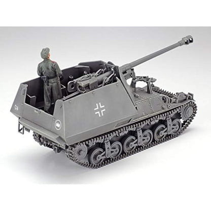 TAMIYA 35370-000 Toy Military 1:35 German Sd.Kfz.135 Marten I Tank Destroyer, Model Kit, Plastic Kit, Assembly Kit, Detailed Replica, Unpainted, Brown, zzzz-s
