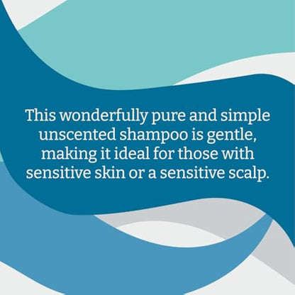 Faith In Nature Natural Fragrance Free Shampoo, Sensitive, Vegan and Cruelty Free, No SLS or Parabens, For All Hair Type, 5L Refill Pack