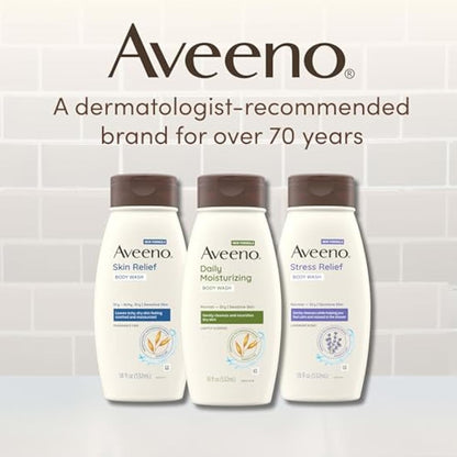 Aveeno Daily Moisturizing Body Wash, 18 Fl. Oz