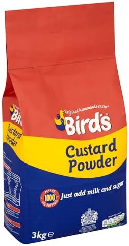Bird's Original Homemade Taste Instant Custard Powder Dessert Mix, 3 Kg Tub(Pack of 1)