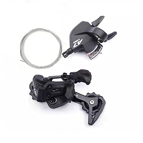 CNCLOL Bike Rear Derailleur 10 Speed Right Shifter Set for Shimano/sram