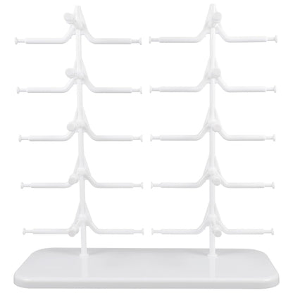 Housoutil Glasses Holder Glasses Stand for Multiple Glasses Sunglasses Storage Plastic Glasses Stand Display Rack for Glasses Display Organiser