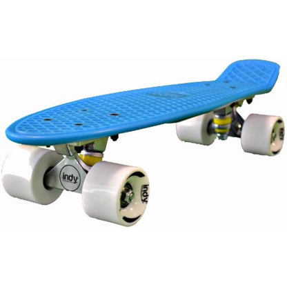 Indy Skateboards Retro Cruiser 70s Style Skateboard - 4 Colours (Vintage 70s Penny Globe Bantam Style) (Bangin Blue)