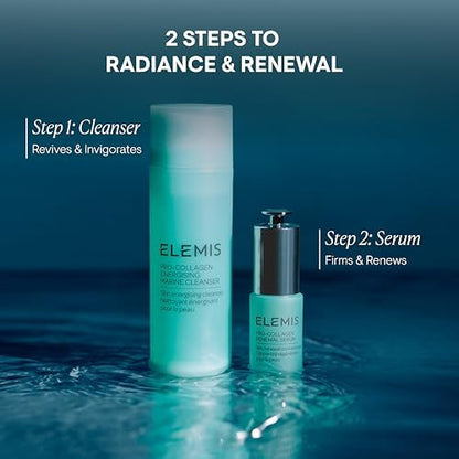 Elemis Pro-Collagen Serums – Renewal, Super Elixir & Rose Micro Serum for Smoother, Firmer, Radiant Skin (15ml & 30ml Anti-Aging Skincare)