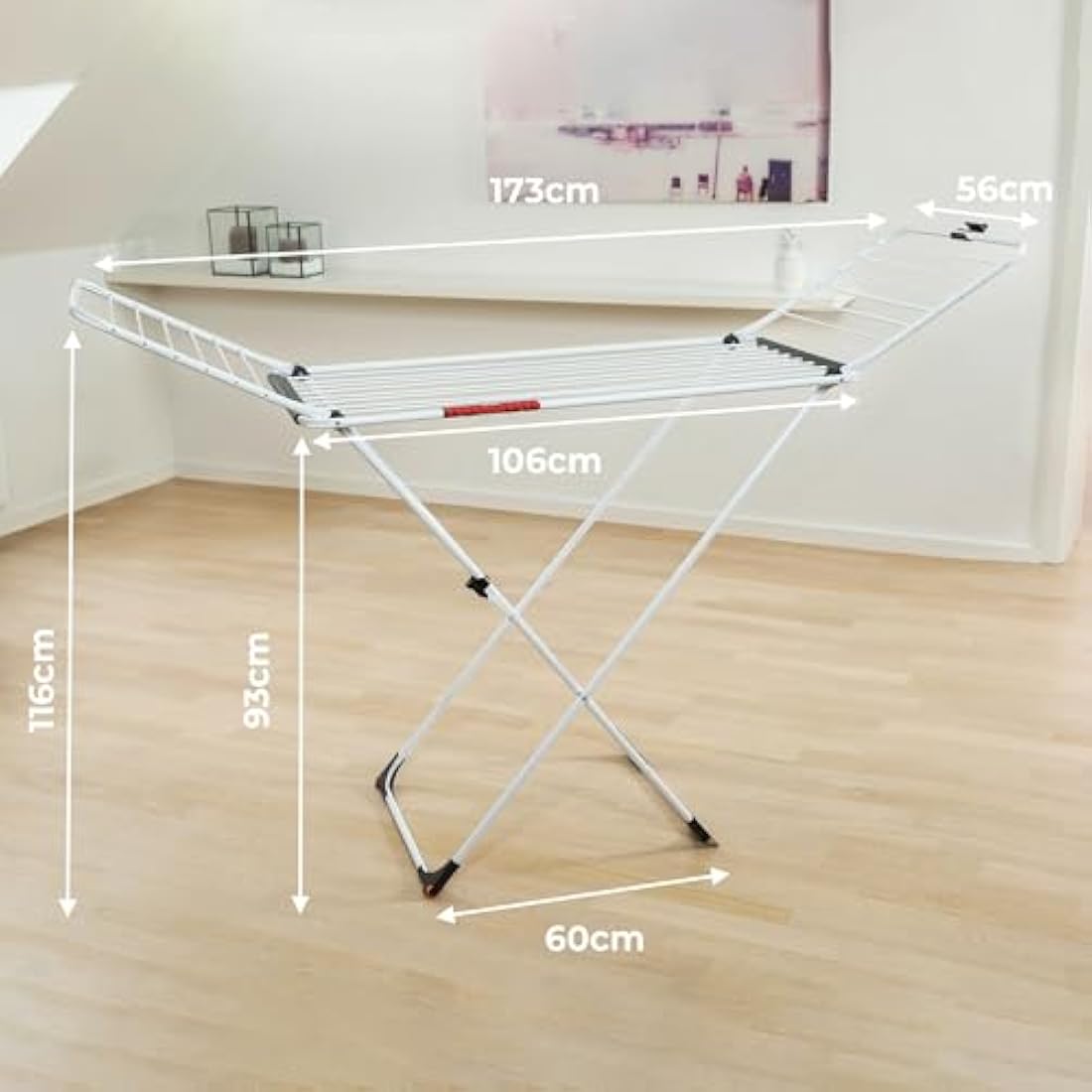 Vileda Extra X-Legs Clothes Airer
