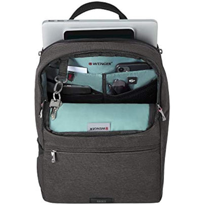 Wenger MX Reload 611641,14 Inch Backpack, 20 Litre, Heather Grey 21 x 32 x 46 cm