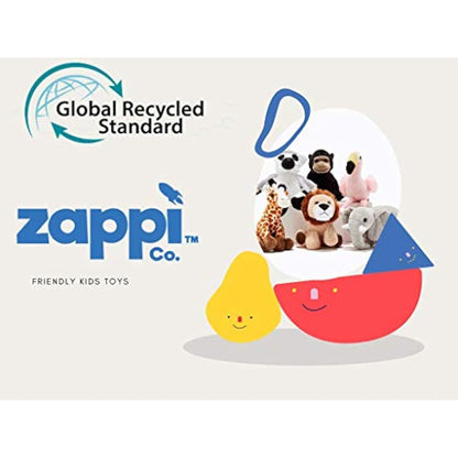 Zappi Co Children's Soft Cuddly Plush Toy Animal - Perfect Perfect Soft Snuggly Playtime Companions for Children (12-15cm /5-6") (Shark)