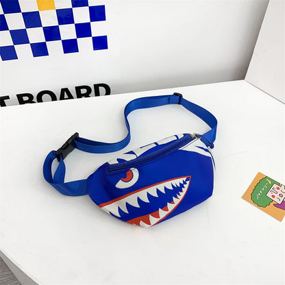 Little Shark Children's Handsome Fashion Trending Chest Bag