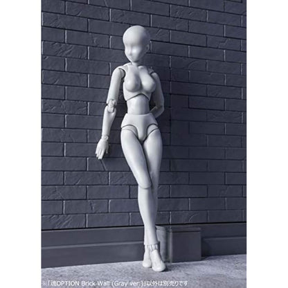 Sconosciuto Bandai Netaddiction Model Kit - Tamashii Option Brick Wall Grey Version - Accessories