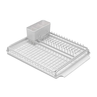 Brabantia 117428 Dish Drainer, Light Grey, 49 x 38.5 x 14 cm, Large