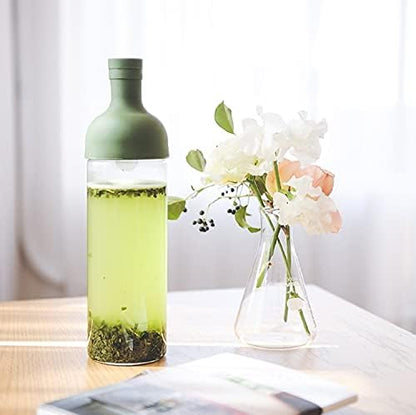 Hario FIB-75-OG Filter in Tea/Water, Green, 10 x 10 x 25 cm