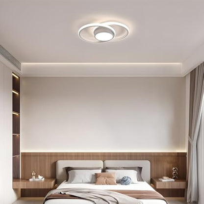 Comely LED Ceiling Lights, 39W Lighting Fixture, Dia 40cm Round Modern Design Ceiling Lighting for Hallway Balcony Bedroom Corridor, Natural Light 4500K
