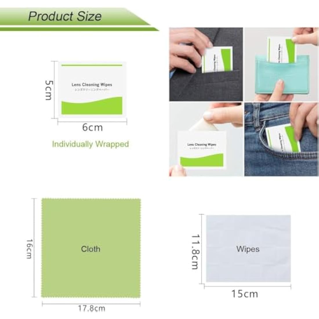 Screen Wipes Individually Wrapped,EOTW 240 Computer Screen Cleaner Wipes for Monitor/Laptop/iPad/Mobile Phone/LCD TV/Tablet PC/Keyboard Cleaning Kit