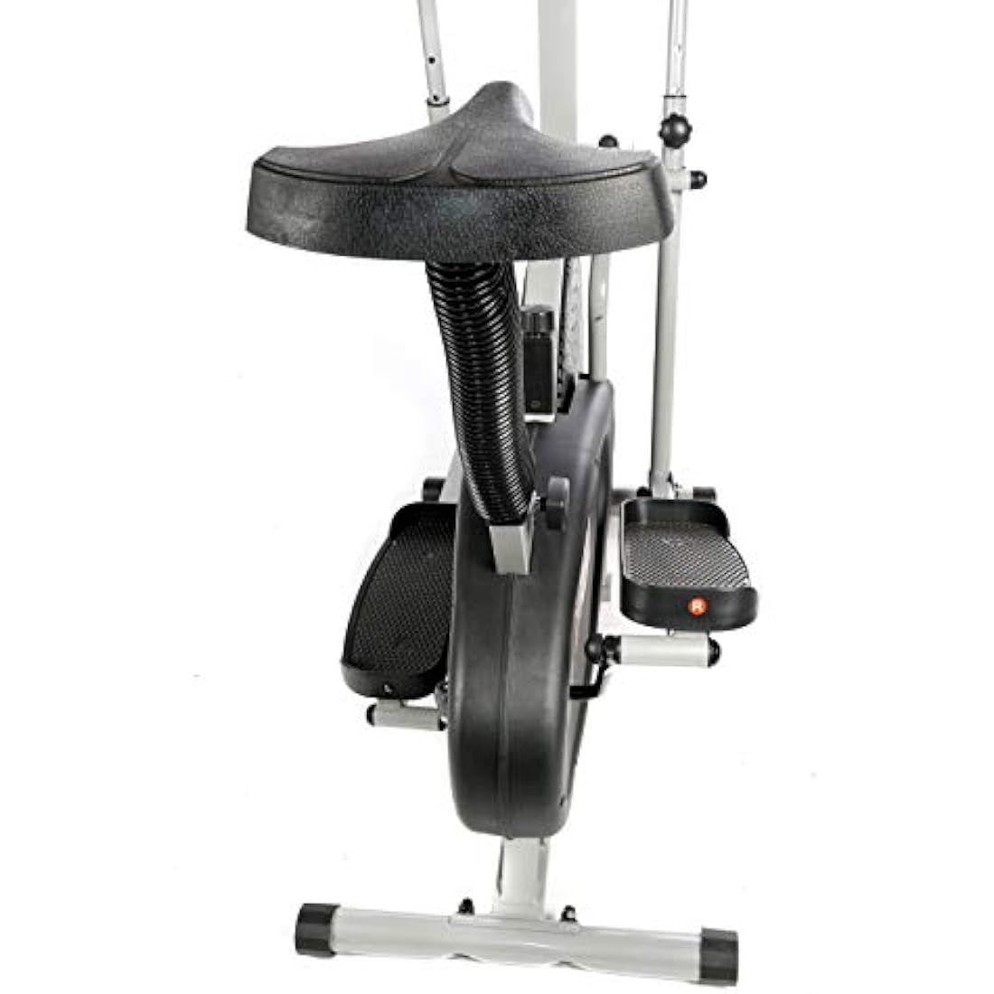 Luna Pro 2-in1 Elliptical Cross Trainer Exercise Bike-Fitness Cardio Weightloss Workout Machine-With Seat + Pulse Heart Rate Sensors