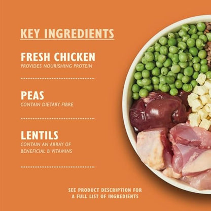 Lily's Kitchen Natural Adult Dry Dog Food Chicken & Duck Grain-Free Recipe 4 x 1kg
