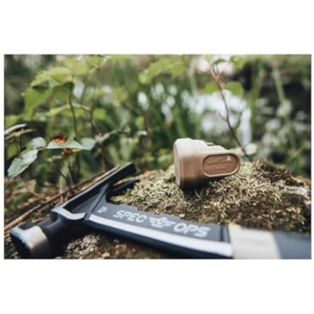 Spec Ops SPEC-M22CF-S Tools Framing Hammer, 22 oz, Rip Claw, Milled Face, Soft Mallet Face, Shock-Absorbing Grip, 3% Donated to Veterans,Black/Tan