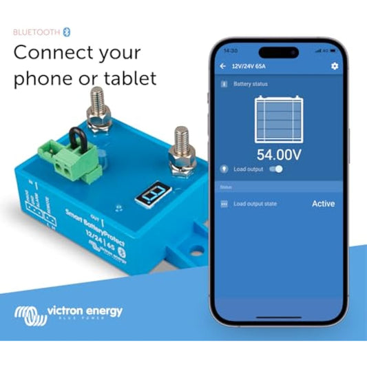 Victron Energy Smart BatteryProtect 12/24-Volt 65 amp (Bluetooth)