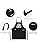 APRONPANDA King of The Grill Apron, BBQ Aprons for Men with Pockets, Christmas Gifts for Men Him Dad, Professional Cooking Chef Cotton Apron for Kitchen,Baking