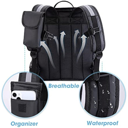 MATEPROX Large Cooler Bag Rucksack, 40L Leakproof Insulated Picnic Backpack Keeps 54 Cans with Bottle Opener, Waterproof Lunch Cooler Bag Backpack for Camping Beach Hiking Outdoor Activities