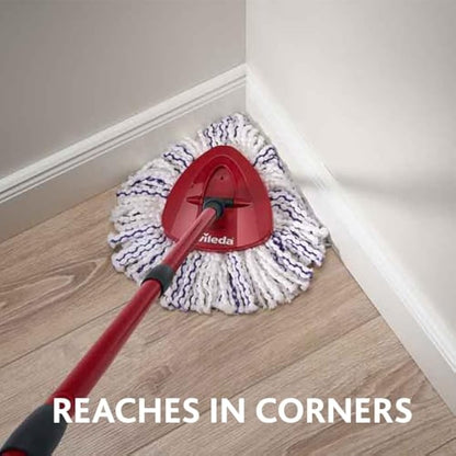 Vileda Turbo 3 in 1 with Microfibre Pad, Spin Mop For Cleaning Floors, Set Of 1x Mop And 1x Bucket