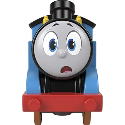 Thomas & Friends Muddy Farm Thomas motorized battery-powered toy train engine for preschool kids ages 3 years and older, HDY73