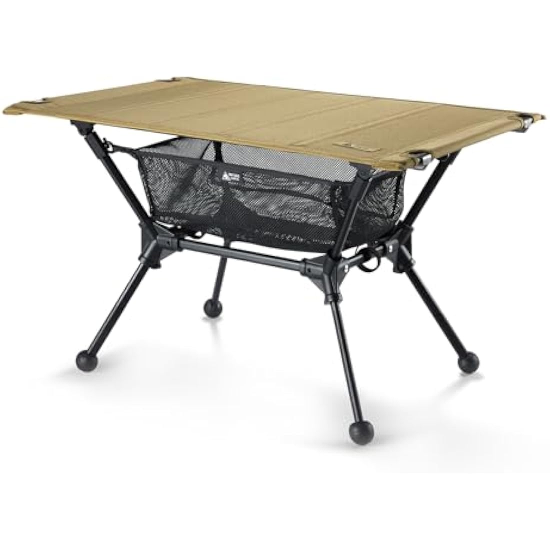 OneTigris Dipper Camping Table, Lightweight Portable Folding Table with Mesh Storage Net, High/Low Options, Ideal for Camping, Hiking, Tailgating, Beach, Picnic, Travel, Backyard