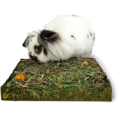 Rosewood Naturals Nibble 'n' Dig Meadow, Small Animal Treat and Toy for Rabbits, Guinea Pigs, Chinchillas and Degus, Rich in Hay and Herbs