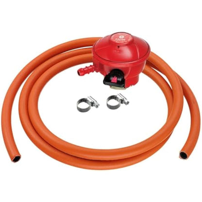 CALOR GAS Brand 27Mm Pato Gas Regulator 2Mt Hose/Pipe & 2 Clips