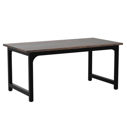 Tribesigns 63” Executive Desk, Large Office Computer Desk with Thicken Frame, Modern Simple Workstation Business Furniture for Home Office