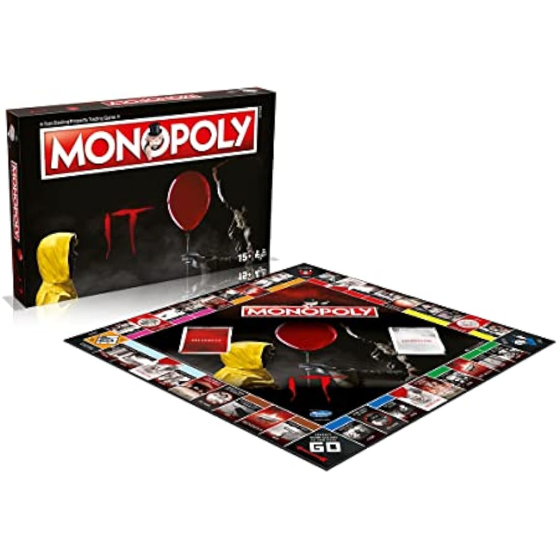 Stephen King's IT Monopoly Board Game, 2-6 Players, Ages 17 and up