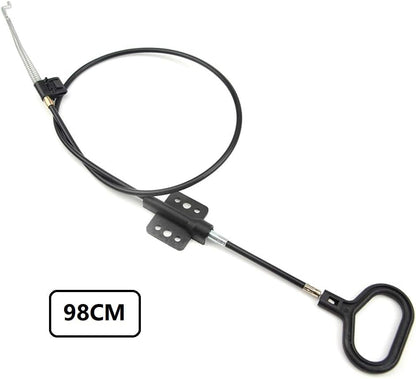 TOVOT 2pcs 38" D-Ring Release Handle Pull Rope Cable Replacement Release Cable for Sofa Chair