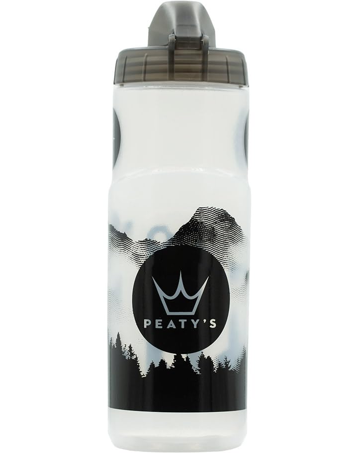 Peaty's x Fidlock Lockin Magnetic 600ml Bike Water Bottle & Mount, Bicycle Drink Bottles, Cycle Accessories for Mountain Biking & Cycling, Premium