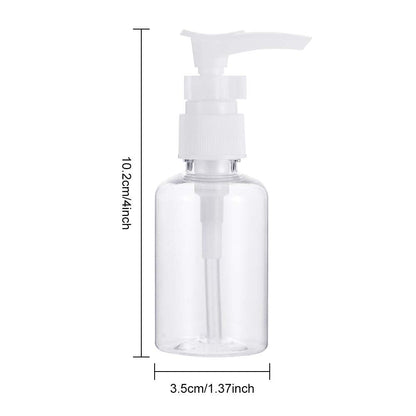 hugttt 8 Pieces 50ml Travel Bottles Pump Bottle Travel Bottles for Toiletries