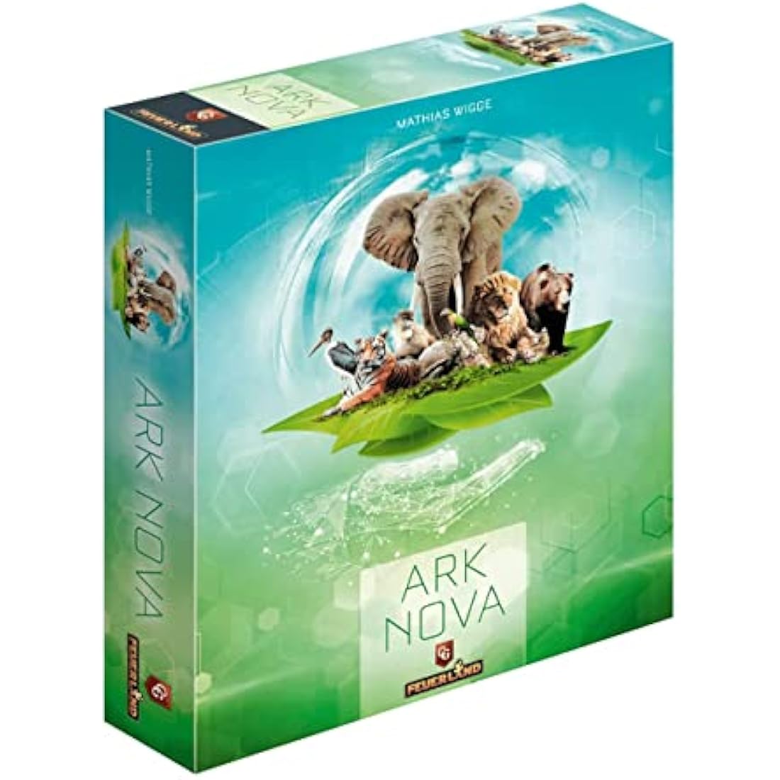 Feuerland Spiele | Ark Nova | Board Game | Ages 14+ | 1-4 Players | 90-150 Minutes Playing Time