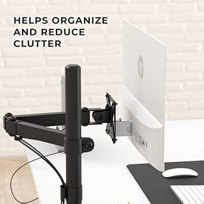 HumanCentric VESA Mount Adapter Compatible with HP M Series and 5 Series Monitors M22f M24f M24fd M24fw M24fwa M27f M27fd M27fq M27fw M27fwa and M32f 524sa 524sw 524sf 527sa 527sw 527sf and 532sf