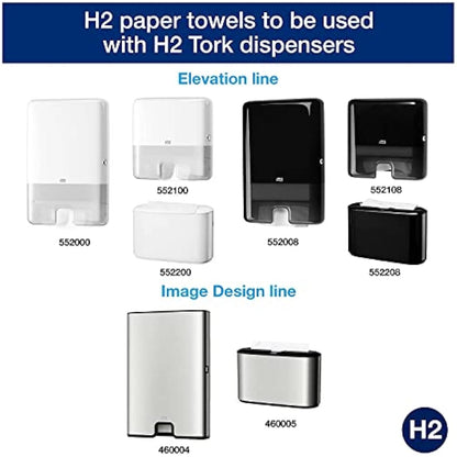 Tork Xpress Multifold Hand Towels White H2, Extra Soft, 21 x 100 Sheets, 600297