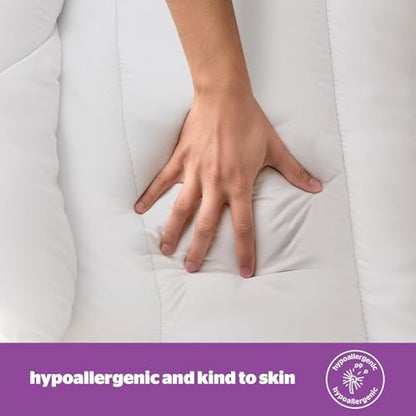 Silentnight Deep Sleep Super King Duvet 10.5 Tog – All Year Round Soft and Comfortable Quilt Duvet Ideal for Summer and Winter – Hypoallergenic and Machine Washable – Super King – 260x220cm , White