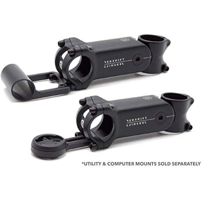 REDSHIFT ShockStop Suspension Stem for standard 1-1/8in (28.6mm) Steerer Tubes, Shock-Absorbing Bike Handlebar Stem for Road, Gravel, Hybrid, and E-Bikes