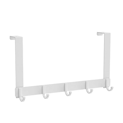5 Over Door Hooks Door Hanger Rack No Drill Coat Towel Robe Holder