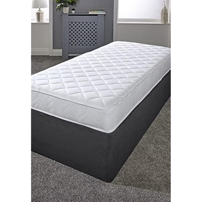 eXtreme comfort ltd Flame Essentials Mattress | 3ft Single (90cm x 190cm) | Foam-Free Bonnell Spring | Plush Feel | Cooltouch Plus Sleep Surface | 18cm Deep | White | Maximum Value