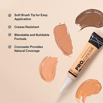 L.A. Girl Cosmetics Pro Conceal HD Concealer, Medium Bisque 8 g